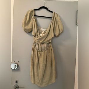 Urban Renewal Remnants Gauze Green Cutout Dress size medium with tags